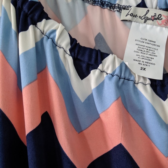 Plus Size off the shoulder dress Sz 2X NWT - Picture 3 of 3